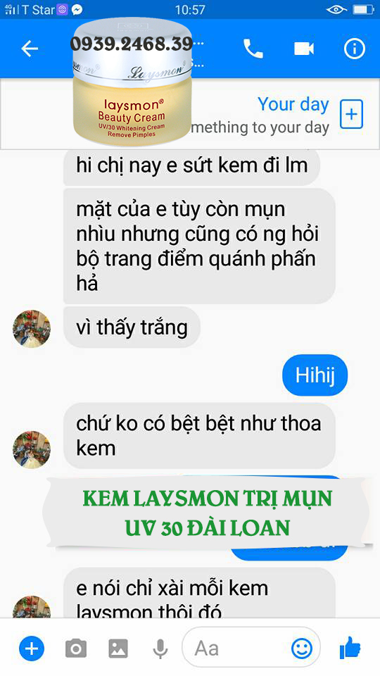 Kem dưỡng da Laysmon