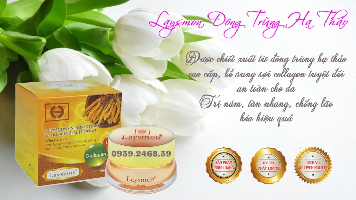 Kem Laysmon chống nếp nhăn, thu nhỏ lỗ chân lông