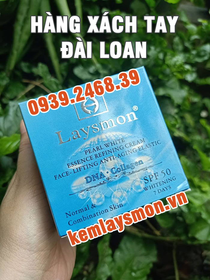 Kem Laysmon dưỡng trắng ngọc trai