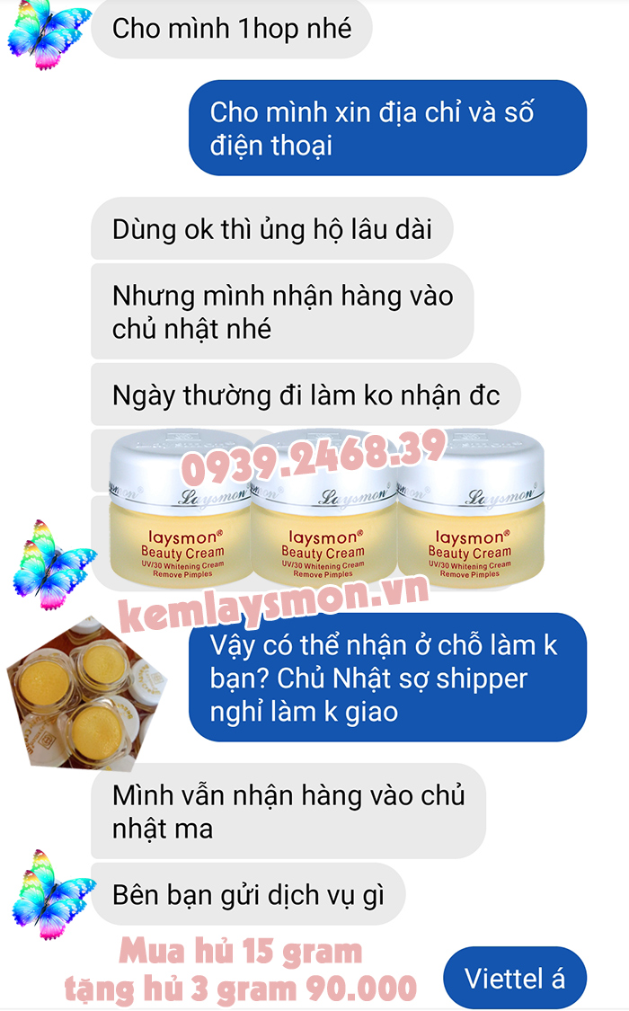 KEM LAYSMON BEAUTY CREAM UV30