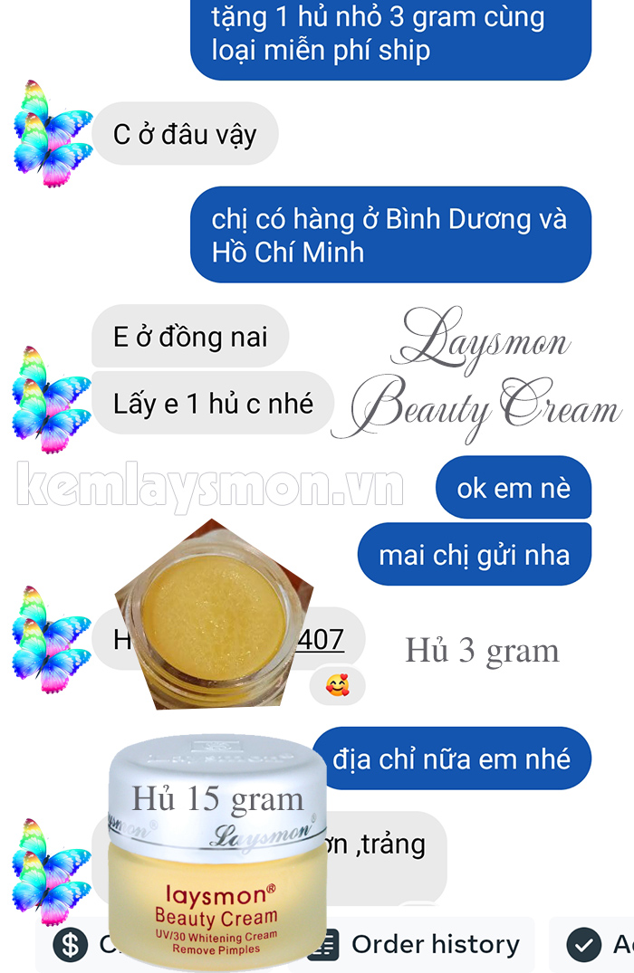 kem dưỡng da Laysmon 