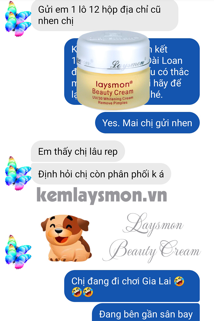 Kem dưỡng da Laysmon