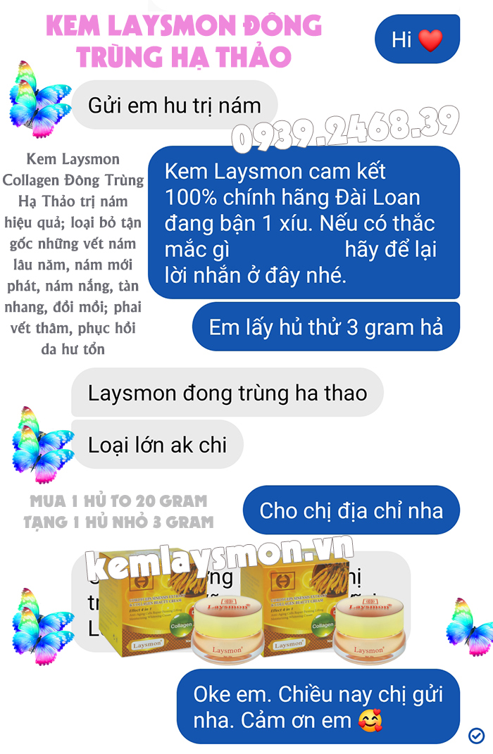 Laysmon Collagen Đông Trùng Hạ Thảo
