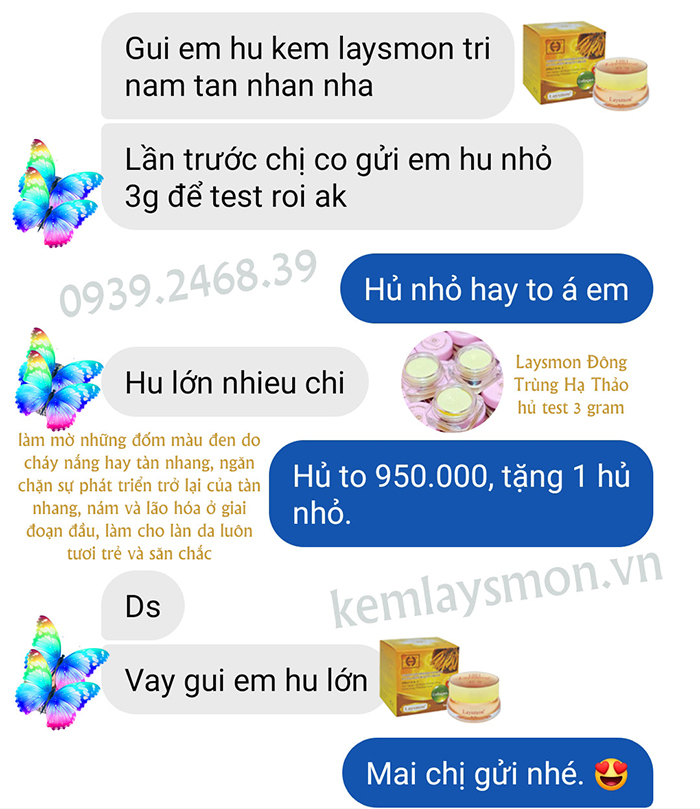 KEM LAYSMON ĐÔNG TRÙNG HẠ THẢO