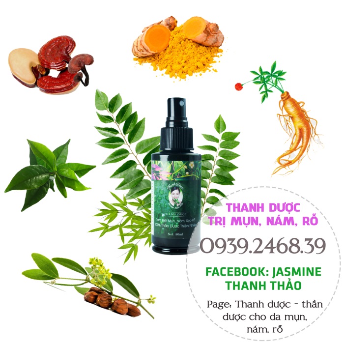 Thuốc trị mụn trứng cá cho da nhờn cam kết dứt điểm