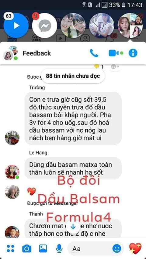 bộ đôi dầu balsam + formula 4