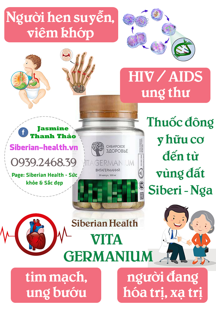 Vita Germanium - chống lão hóa tế bào cực mạnh