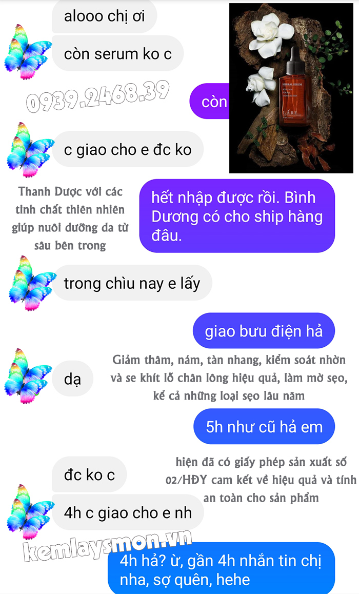 SERUM THANH DƯỢC LARE