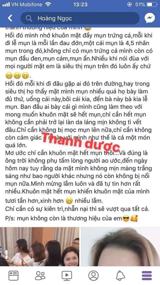 Serum đông y trị mụn Thanh Dược