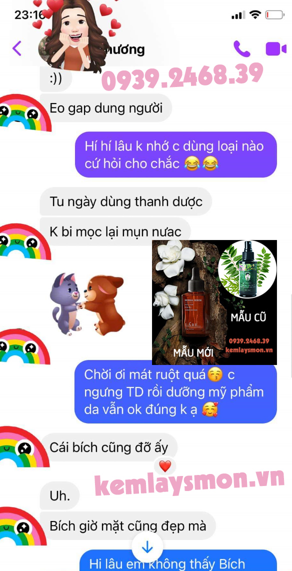 Trị mụn tại nhà với Serum Thanh Dược Lare