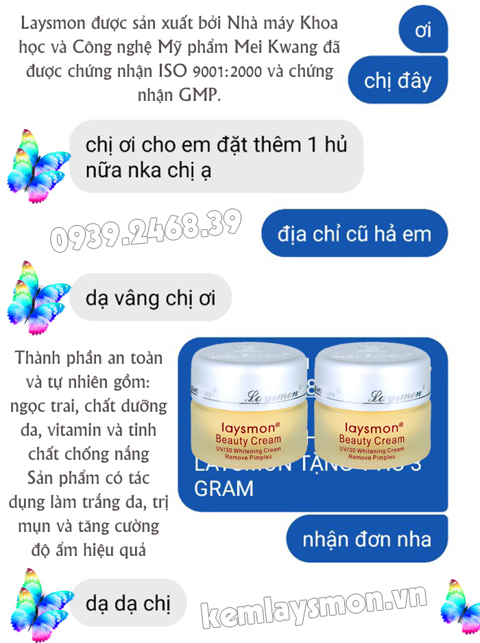 Kem Laysmon Đài Loan có tốt không?