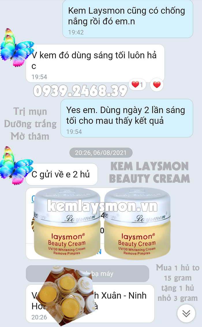 KEM LAYSMON BEAUTY CREAM UV30