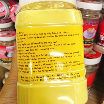 Tinh bột nghệ nguyên chất 500 gram