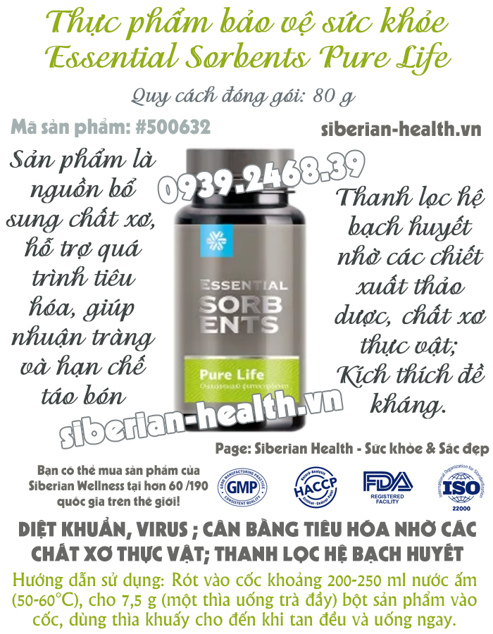 SORBENT PURE LIFE