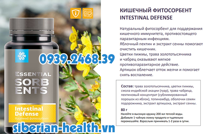 SORBENT INTESTINAL DEFENSE