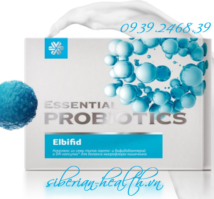 Elbifid - Essential Probiotics - cân bằng hệ vi sinh và đẹp da