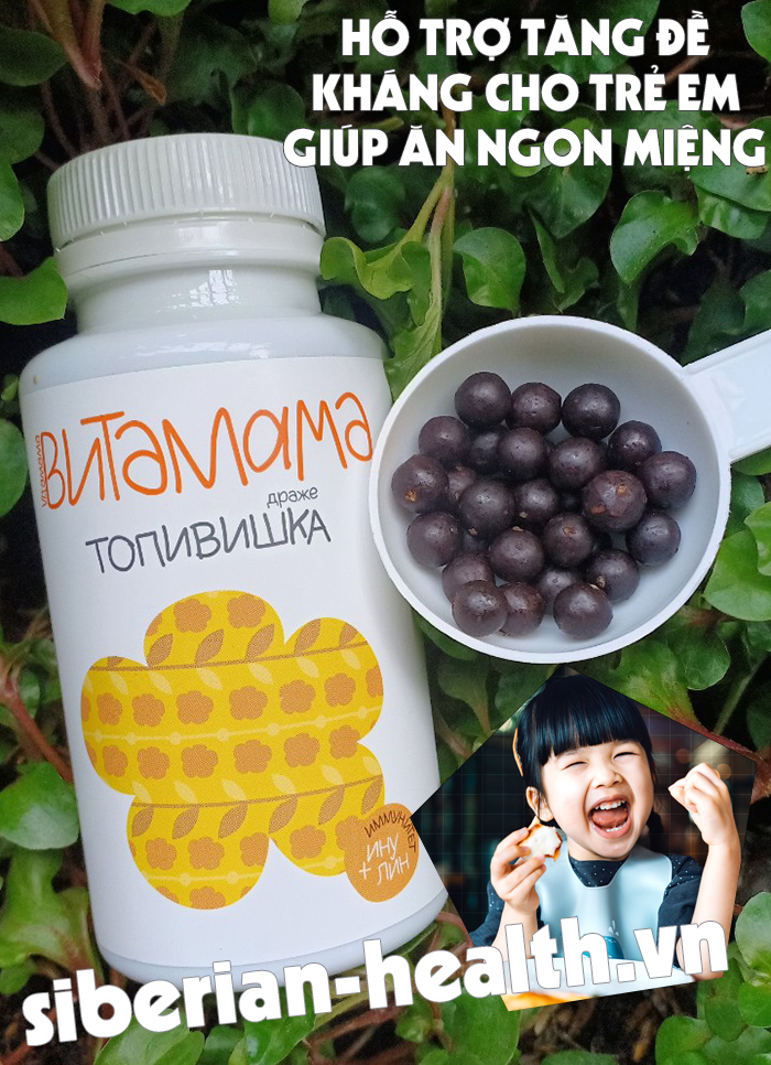 Thực phẩm bảo vệ sức khỏe VitaMama Siberian immunity sweets