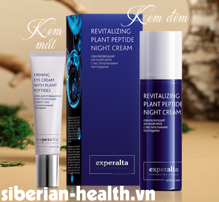 Kem dưỡng ban đêm Experalta Platinum Revitalizing Plant Peptide Night Cream