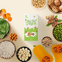 [Hàng chính hãng] Trà sữa hạt Tâm An bổ sung Protein và Khoáng Chất