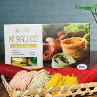 [Hàng chính hãng] Set Mì Rau Củ Ngũ Sắc Ngũ Vị Anpaso 1 kí