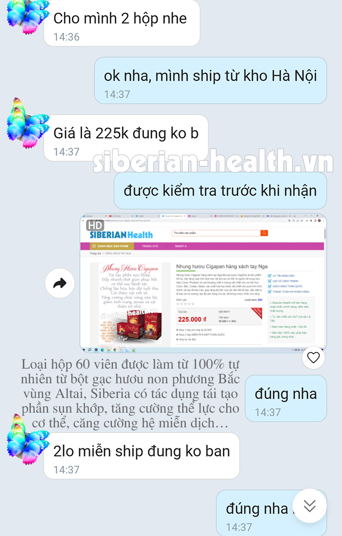 [Hàng chính hãng] Viên Uống Nhung Hươu Cigapan xách tay Nga