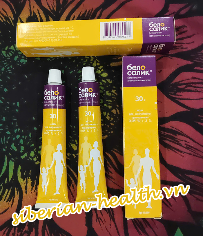 Kem trị ngứa Belosalic Nga chính hãng đủ bill