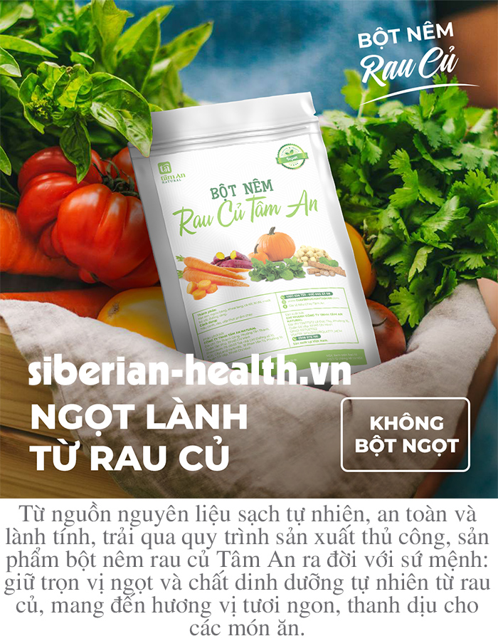 Bột Nêm Rau Củ bịch 420g thương hiệu Tâm An