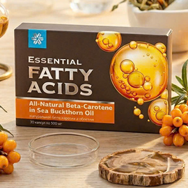 Beta-Carotene & Sea Buckthorn Oil: 