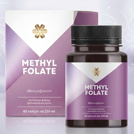 Viên uống Methylfolate 400mcg Siberian Wellness - Folate hoạt tính cao cấp